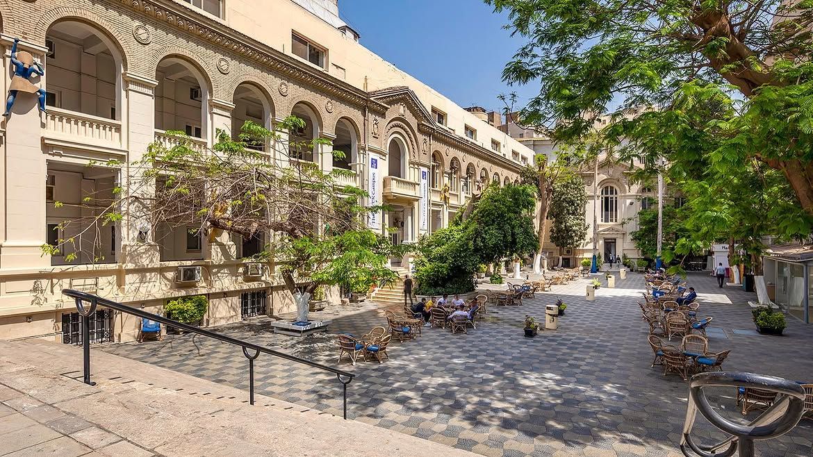 The GrEEK Campus terrace